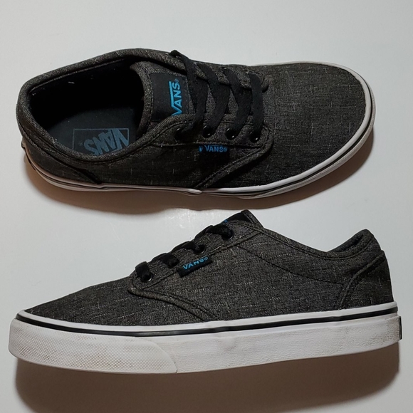 black and white vans size 3.5